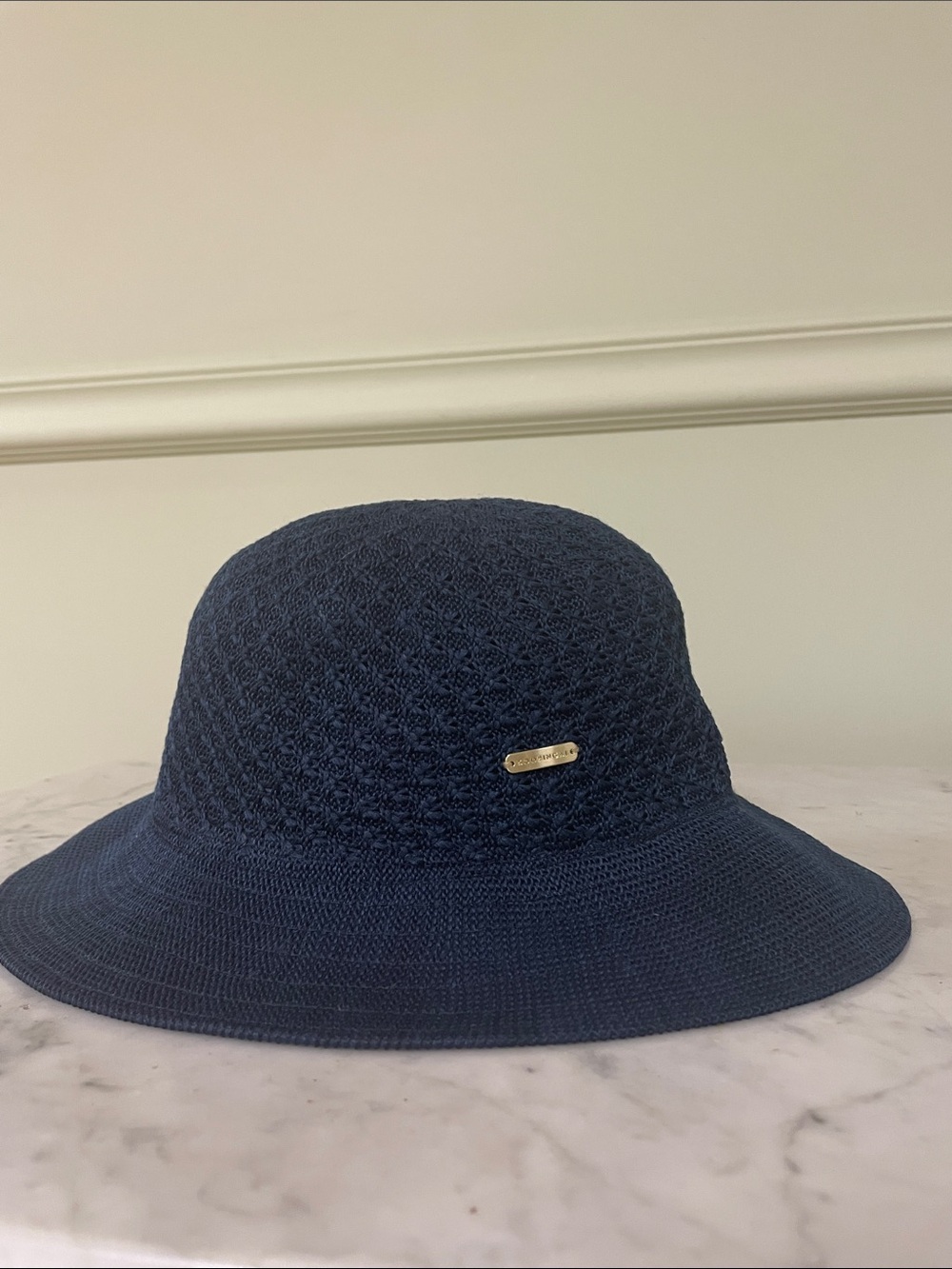 Kooringal Womens’s Cassie Short Brim Navy Bucket Hat